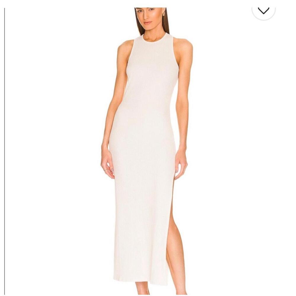 Women’s Weekend Stories White Dress‎ Slit Dress Cross Cross Size Large L